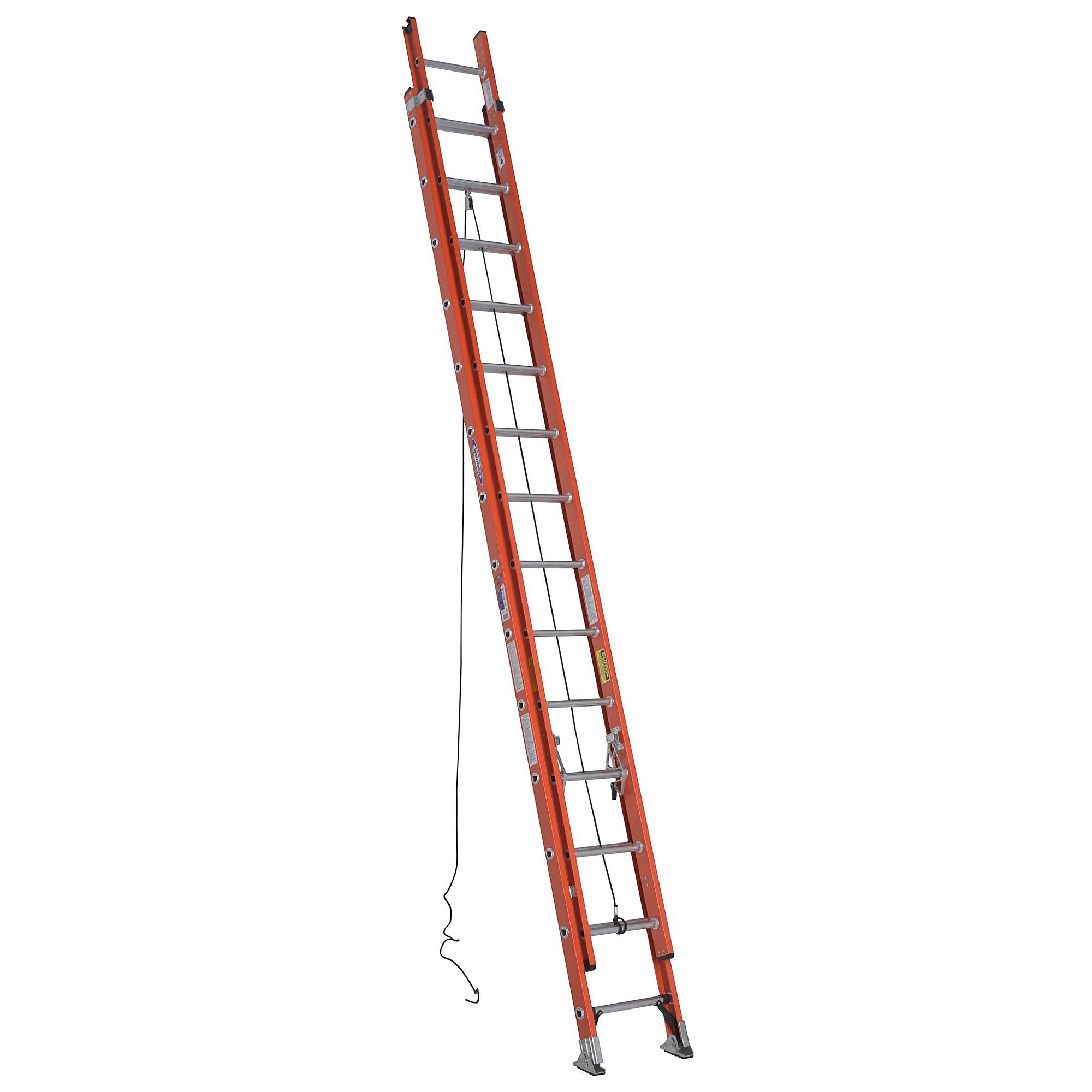 Werner, 28ft. FG Ext. Ladder, Type 1A, Material Fiberglass, Model# D6228-2